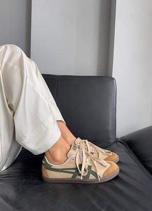 Кроссовки asics onitsuka tokuten beige/green