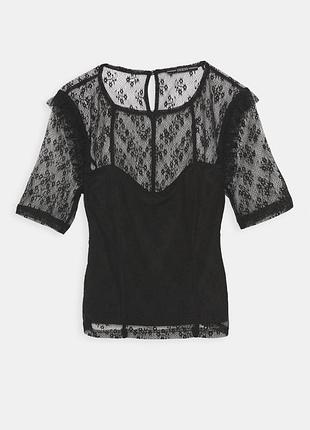 Топ guess с прозорою спинкою