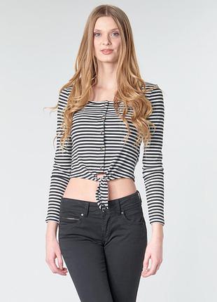 Лонгслив тельняшка бретонка pepe jeans