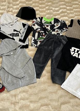 Лот одежды для мальчика / пакет одежды для мальчика / пакет вещей / лот вещей