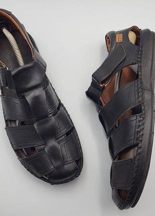 Оригинальные мягкие кожаные мужские босоножки pikolinos