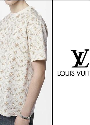 Louis vuitton, monogram a t-shirt, монограмна футболка, бавовна 100%