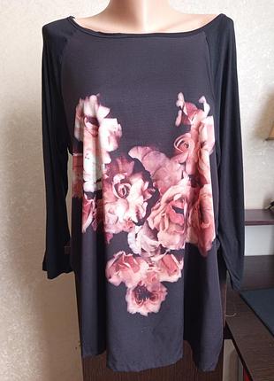 Лёгкий вискозный реглан,блуза. 2