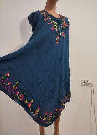 Легкое женскрое платье  из вискозы