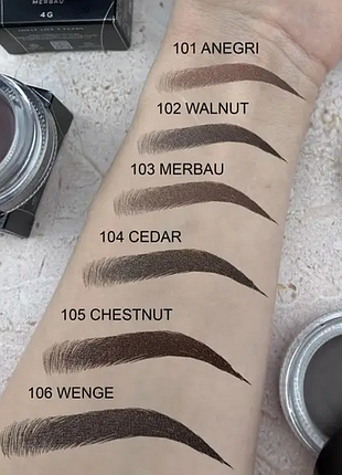 Помада для бровей bogenia velvet bg910, 4 г