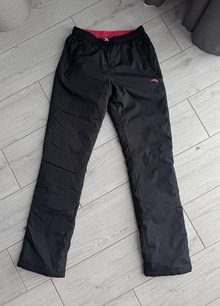 Лижні штани чорні anta