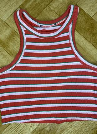 Топ в полоску