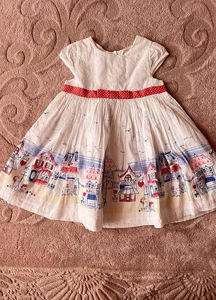 Сукня на дівчинку 6-9 місяців від george