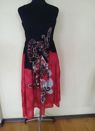 Новый,легкий сарафан яскравого кольору klass