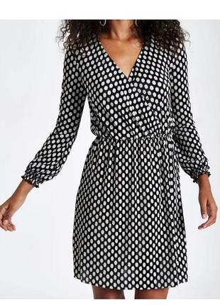 Платье в горох от river island