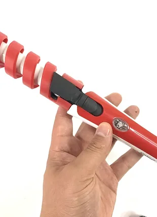 Спиральная плойка для локонов klime klm-2223 35w красный