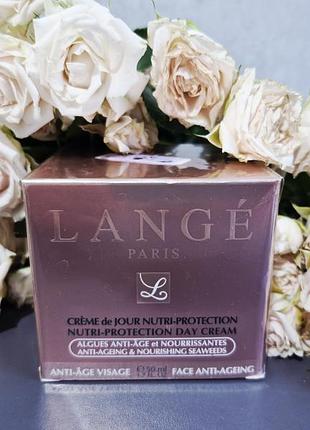 Омолоджуючий та живильний денний крем lange paris