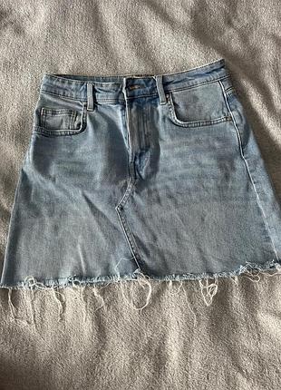 Джинсова юбка