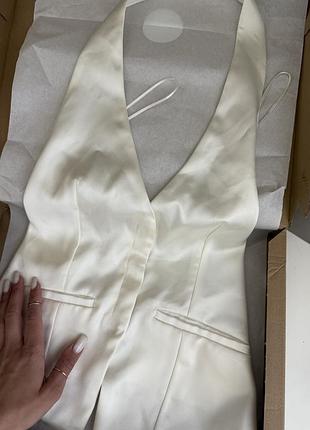 Желетка сатинова топ хс 8