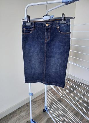 Джинсовая юбка massimo dutti