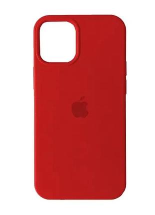 Silicone case full for Apple iphone 12 pro max silicon case prodred max (14) red