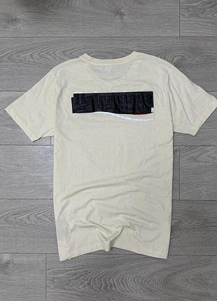 Качественная футболка балансиага balenciaga beige с лого, размер факт m
