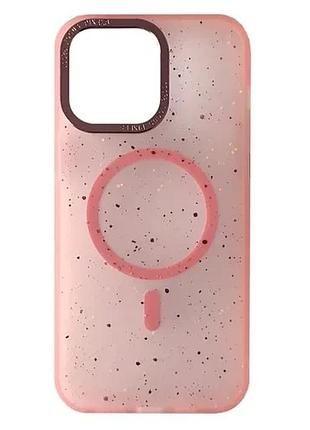 Чохол spray magsafe case for Apple iphone 12 pro max silicon case prodred max pink