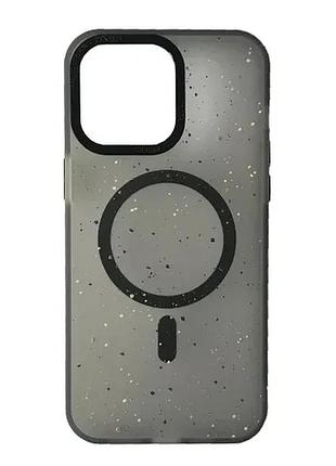 Чохол spray magsafe case for Apple iphone 12 pro max silicon case prodred max black