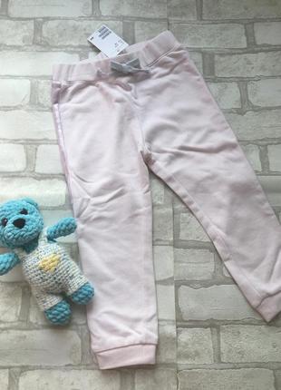 Детские джоггеры, спортивные штаны на девочку h&m