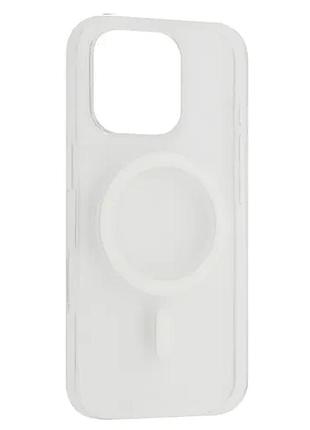 Чохол clear case magsafe (pс) Apple iphone 12 pro max silicon case prodred max