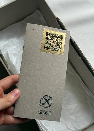 Кеди оригінал golden goose (є паспорт, пильник, коробка)
