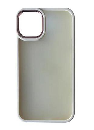 Чохол matte guard case for Apple iphone 12 pro max silicon case prodred max white