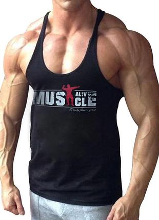 Muscle alive sportswear мужская майка