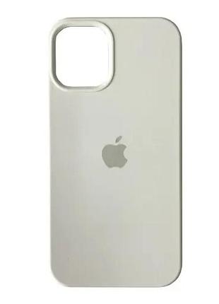 Silicone case full for Apple iphone 12 pro max silicon case prodred max ( 9) white
