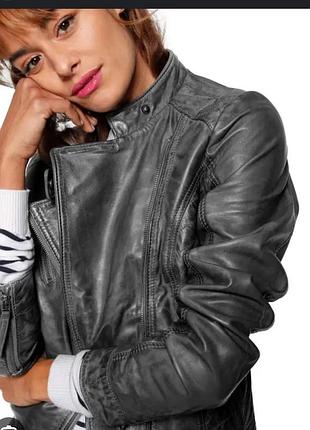 Куртка шкіряна нова модна шкірянка косуха