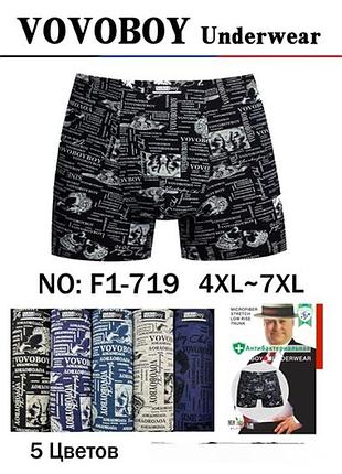 Чоловічі труси-боксери 4xl-7xl