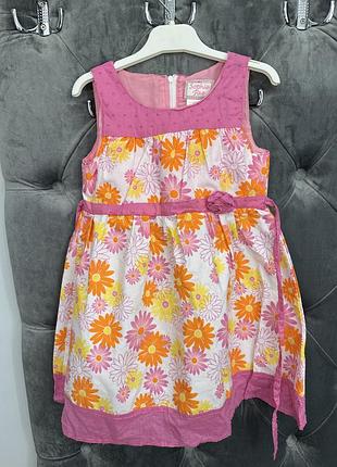 Сукня в квітковий принт