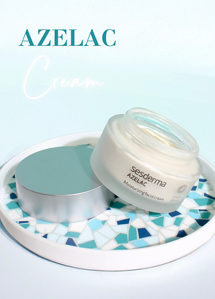 Зволожуючий крем sesderma  azelac. акне, купероз, розацеа.