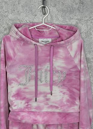 Жіночий спортивний костюм juicy couture зі стразами оригінал!2 фото