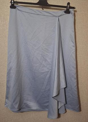 Юбка миди сатиновая новая, размер 52 (арт1960)