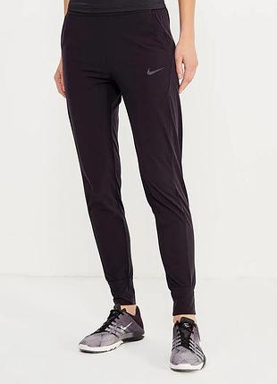 Nike dri-fit  женские спортивные нейлоновые штаны-брюки