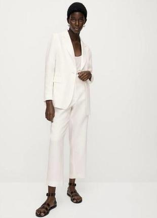 Костюм из льна massimo dutti