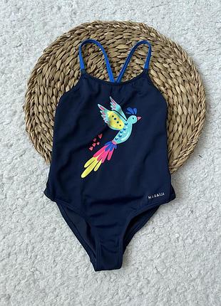 Суцільний купальник для дівчинки