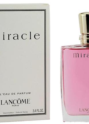 Оригинал lancome miracle tester eau de parfum 100 ml мл ( ланком миракл ) парфюмированная вода