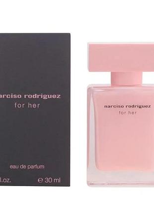 Оригінал narciso rodriguez for her eau de parfum 30 ml мл ( нарцисо родрігес фо хе жіночі ) парфумована вода