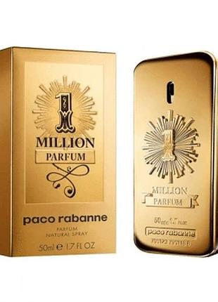 Оригінал paco rabanne 1 million parfum 50 ml мл ( пако рабанне 1 мільйон парфум чоловічі ) парфумована вода