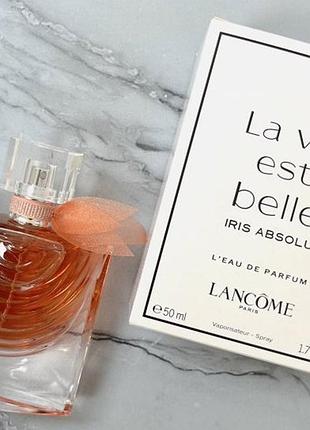 Оригинал lancome la vie est belle iris absolu tester 50 ml ланком ла ви бель ирис абсолю парфюмированная вода