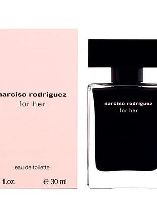 Оригінал narciso rodriguez for her eau de toilette 30 ml мл ( нарцисо родрігес фо хьо жіночі ) туалетна вода