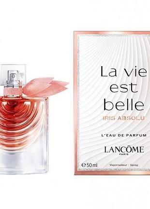 Оригинал La vie est belle légère iris absolu 50 ml мл ( ланком ла ви э бель ирис абсолю парфюмированная вода