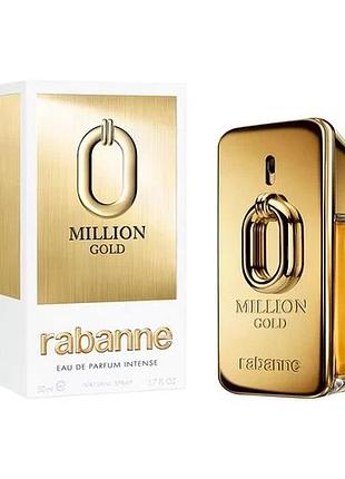 Оригінал paco rabanne 1 million gold 50 ml мл ( пако рабанне 1 мільйон голд чоловічі ) парфумована вода