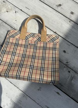 Burberry blue label Яркий burberrys сумка оригинал багетка клатч шоппер