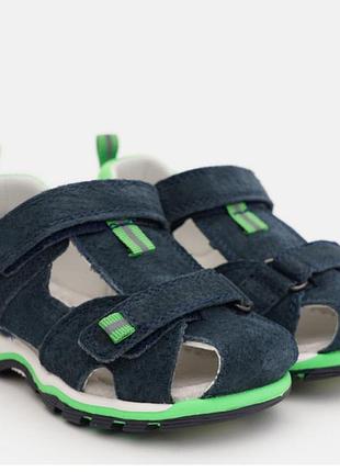 Дитячі шкіряні сандалі 15 см 25 розмір happy bee антошка