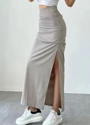 Юбка макси l