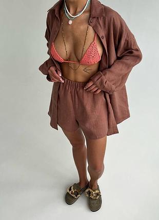 Женский стильный костюм двойка