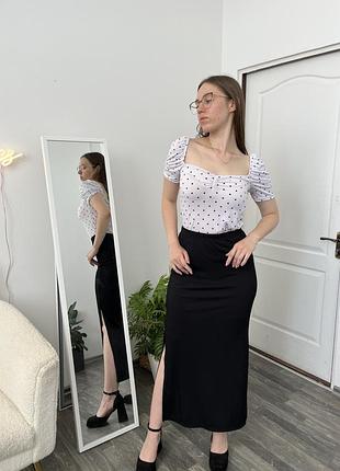 Кофтинка в горошок